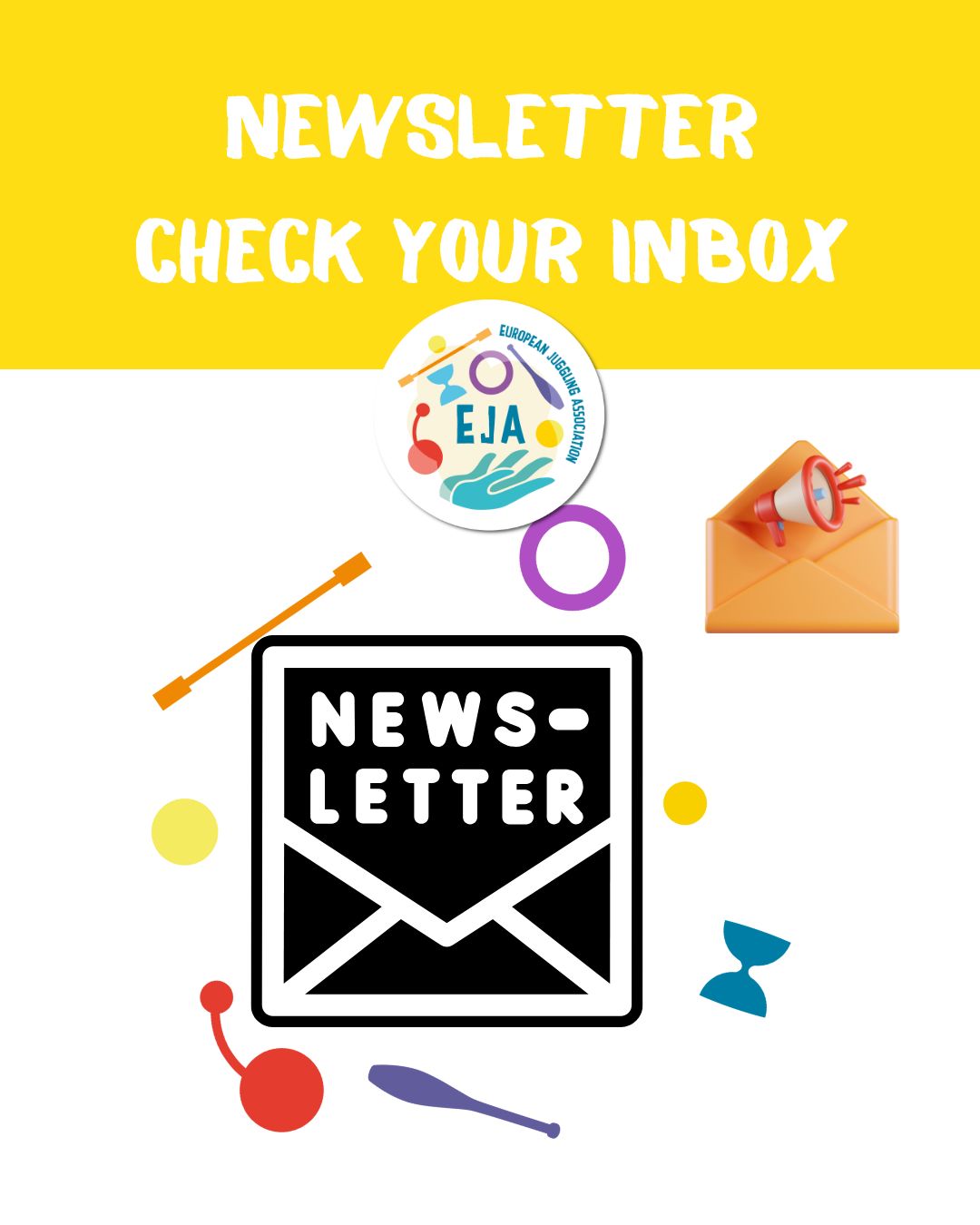 📬 New EJA Newsletter is out now! 🎪