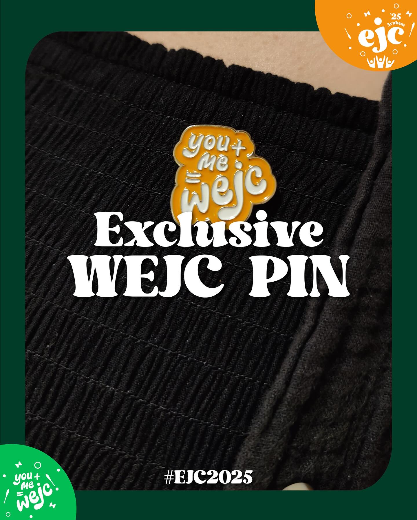 Super Special Rare Unique One-of-a-Kind Extraordinary You + Me = WEJC-PIN!