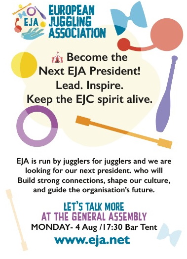 Become the Next EJA President!