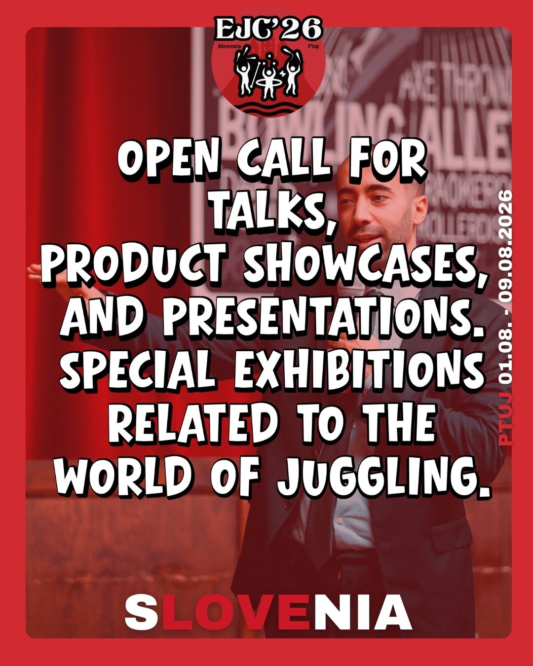 🎤✨ Open Call – Talks, Showcases & Exhibitions at EJC 2026