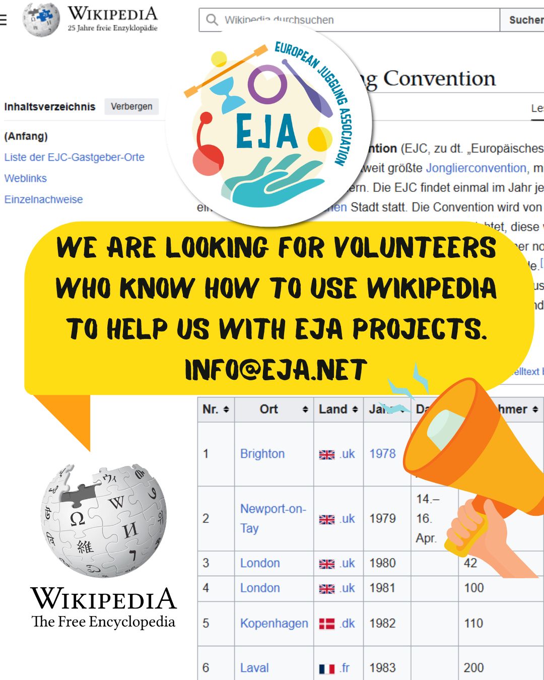 ๐๐ Help us build the story of juggling!