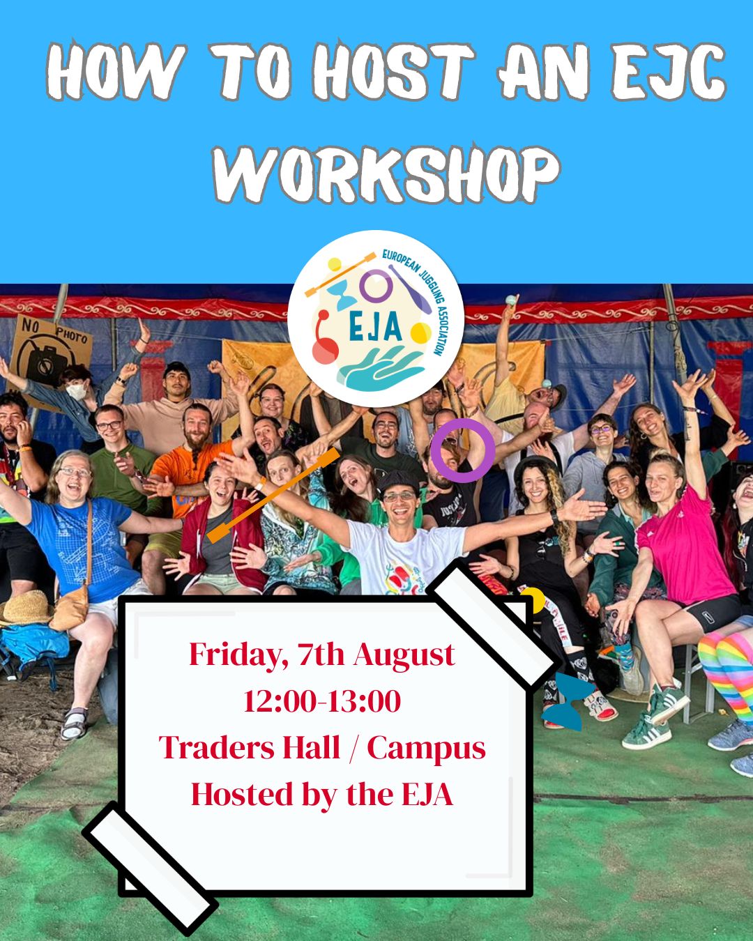 🎪 Ever wondered what it takes to organise a European Juggling Convention?