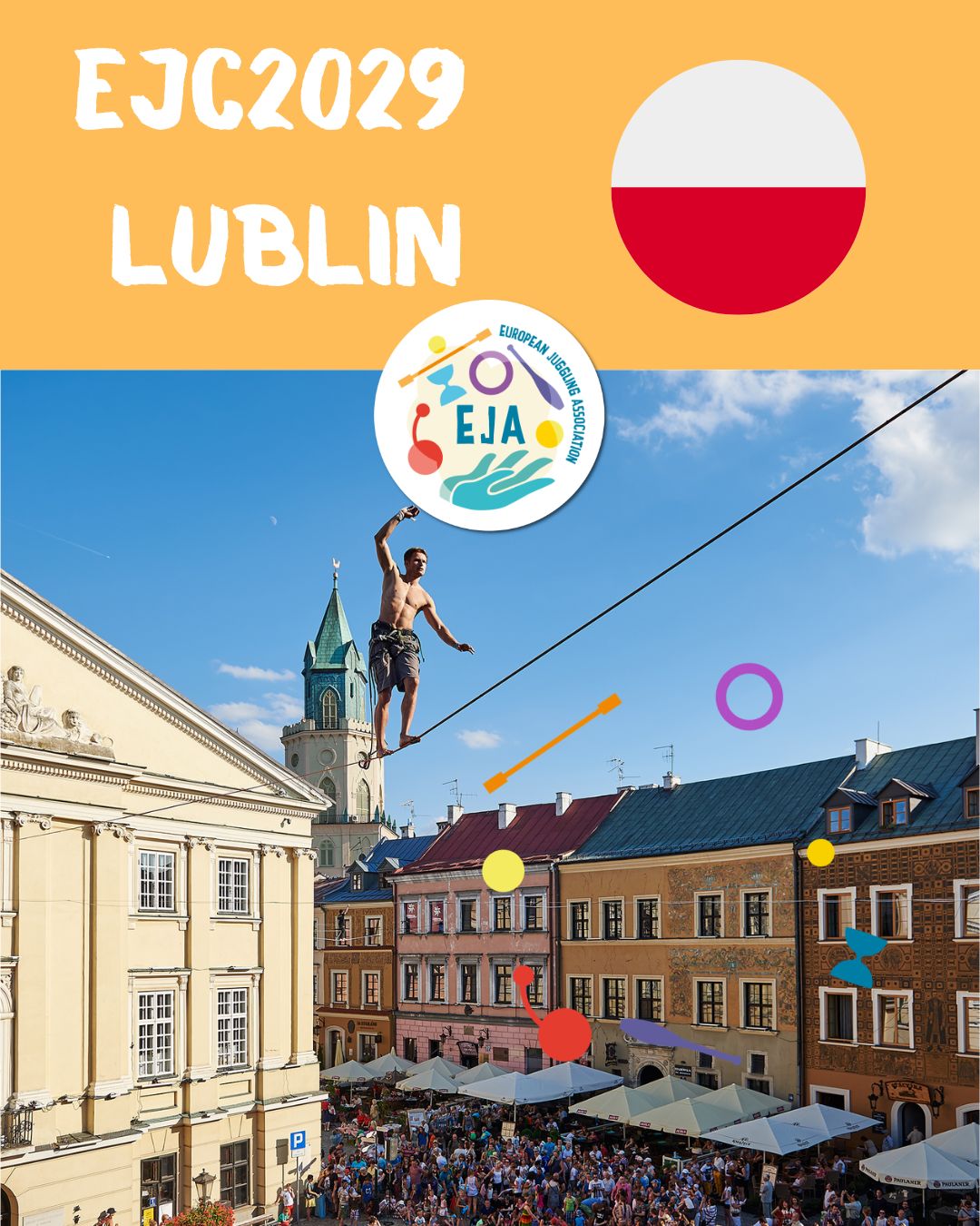 π΅π± Welcome to Lublin β Host of EJC 2029! πͺβ¨